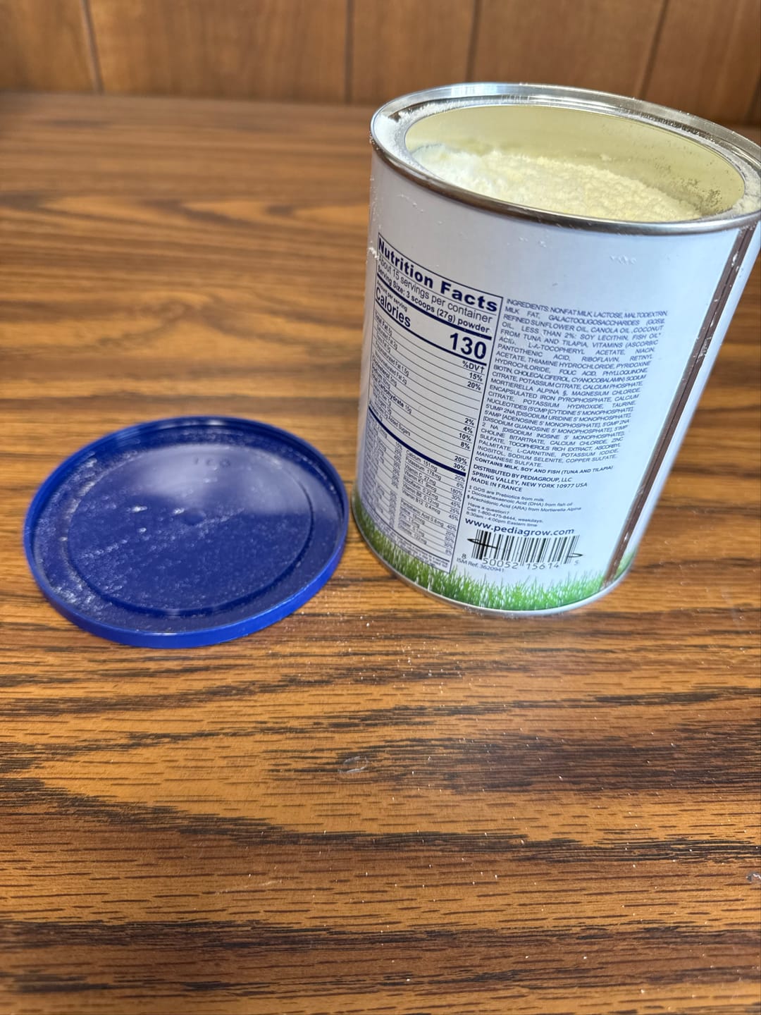 Customer photo review of Toddler Nutritional Drink (14.1 oz)