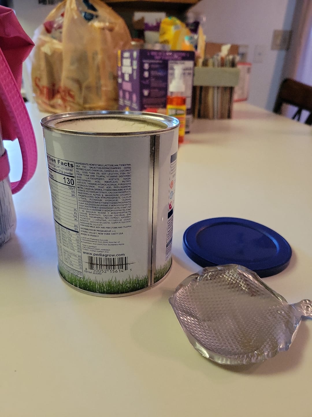 Customer photo review of Toddler Nutritional Drink (14.1 oz)