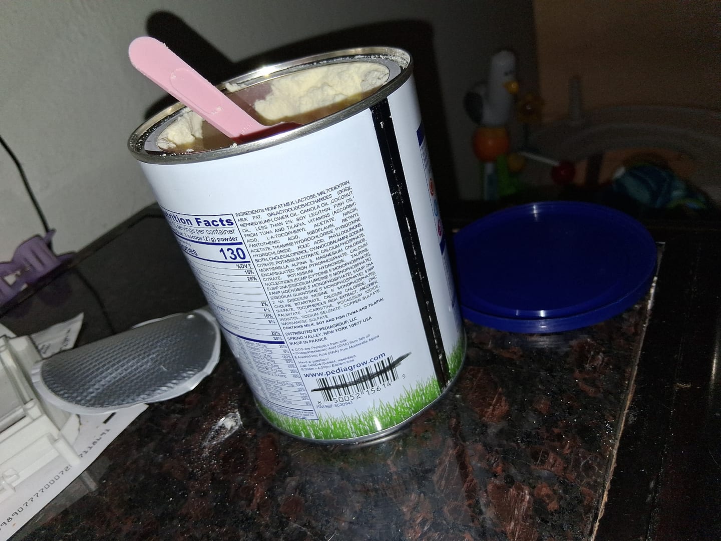 Customer photo review of Toddler Nutritional Drink (14.1 oz)