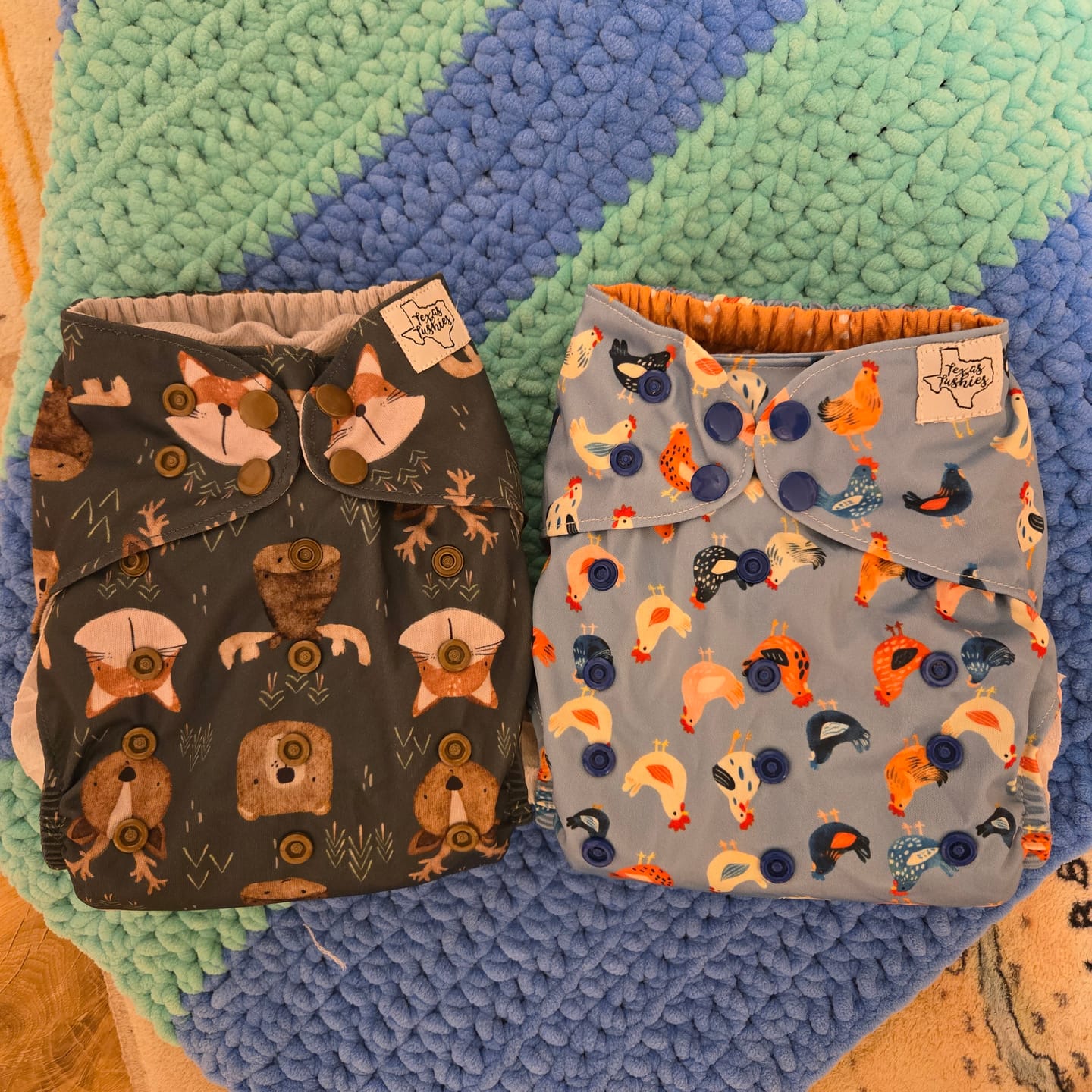 Customer photo review of Slim Fit Pocket Cloth Diaper