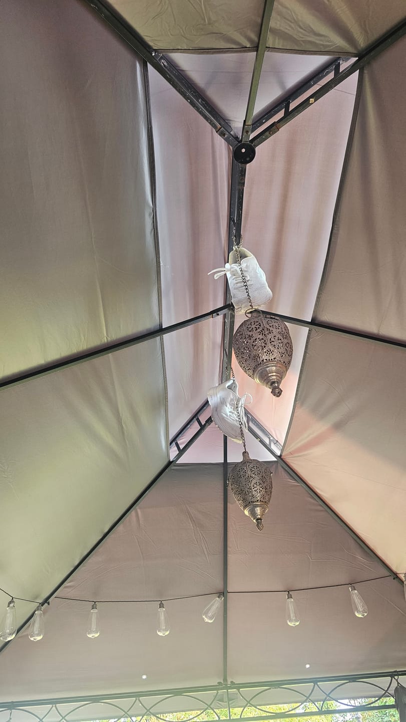 Customer photo review of Marco Polo Gazebo Canopy