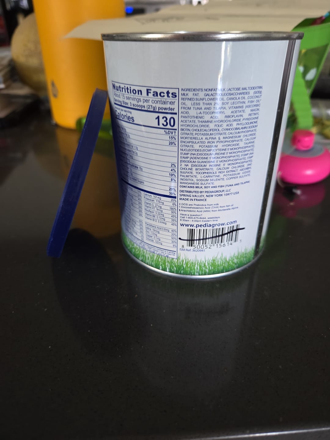 Customer photo review of Toddler Nutritional Drink (14.1 oz)
