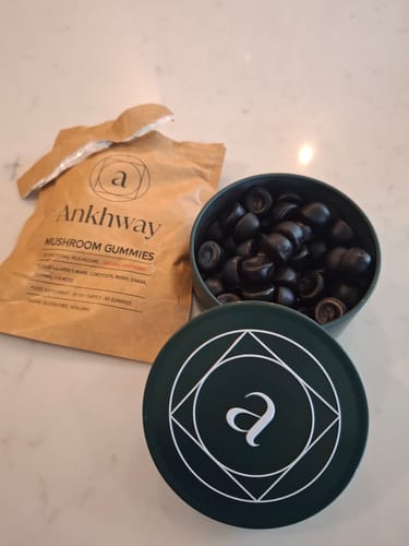 Customer photo review of Mushroom Gummies