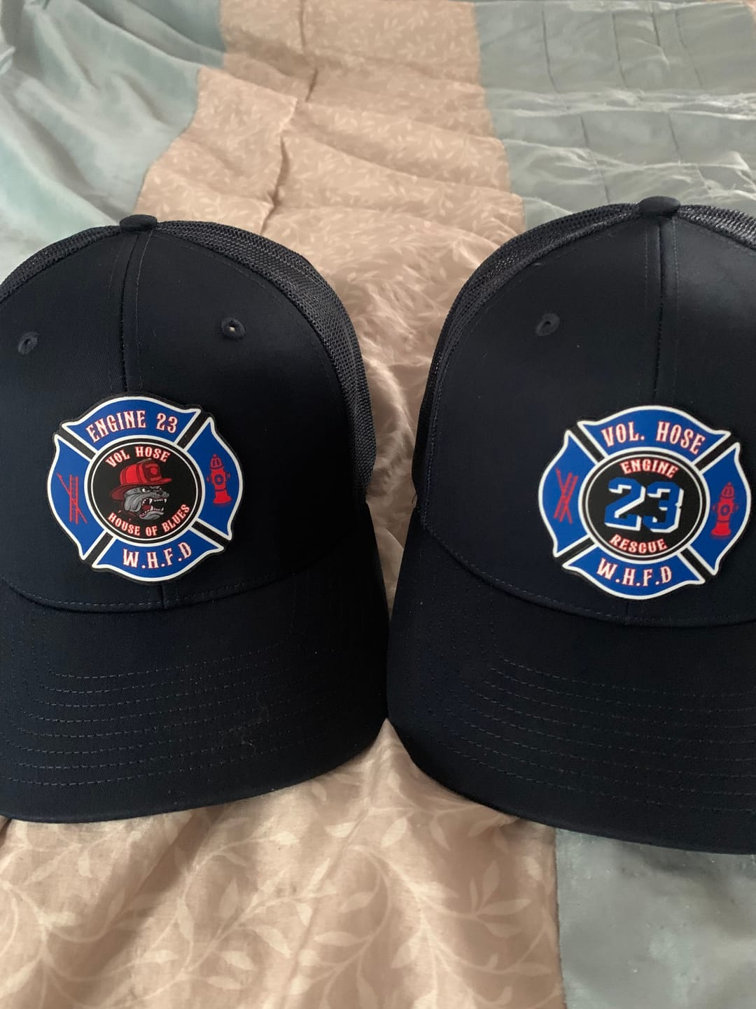 Customer photo review of Full Color Maltese Leather Patch