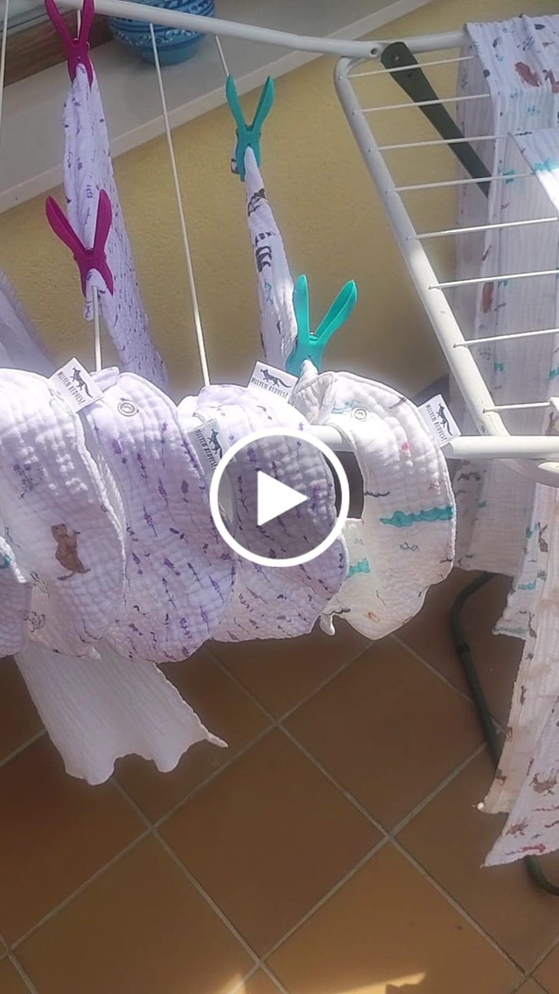 Customer video review of Egyrétegű muszlin takarók - Nyári kollekció