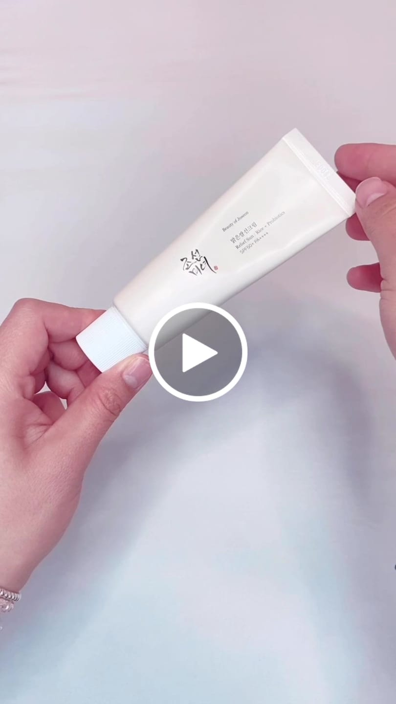 Customer video review of BEAUTY OF JOSEON - Relief Sun Rice + Probiotics SPF50+ PA++++ 50 ML | Protector Solar Hidratante