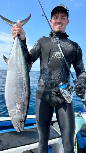 Customer photo review of GOOFISH® Solid Nano Blank Ares Best Saltwater Deep Boat Speed Vertical Fast Jigging Rod 5'5"(168cm) with FUJI PE3-6 Max Jig 500g