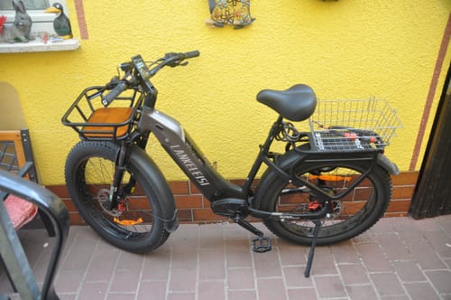 Customer photo review of Lankeleisi MG600 Plus 2025 Version 26" Fat Bike 960Wh All Terrain SUV E-Bike with Torque Sensor 48V 20Ah Battery  [Pre-order]