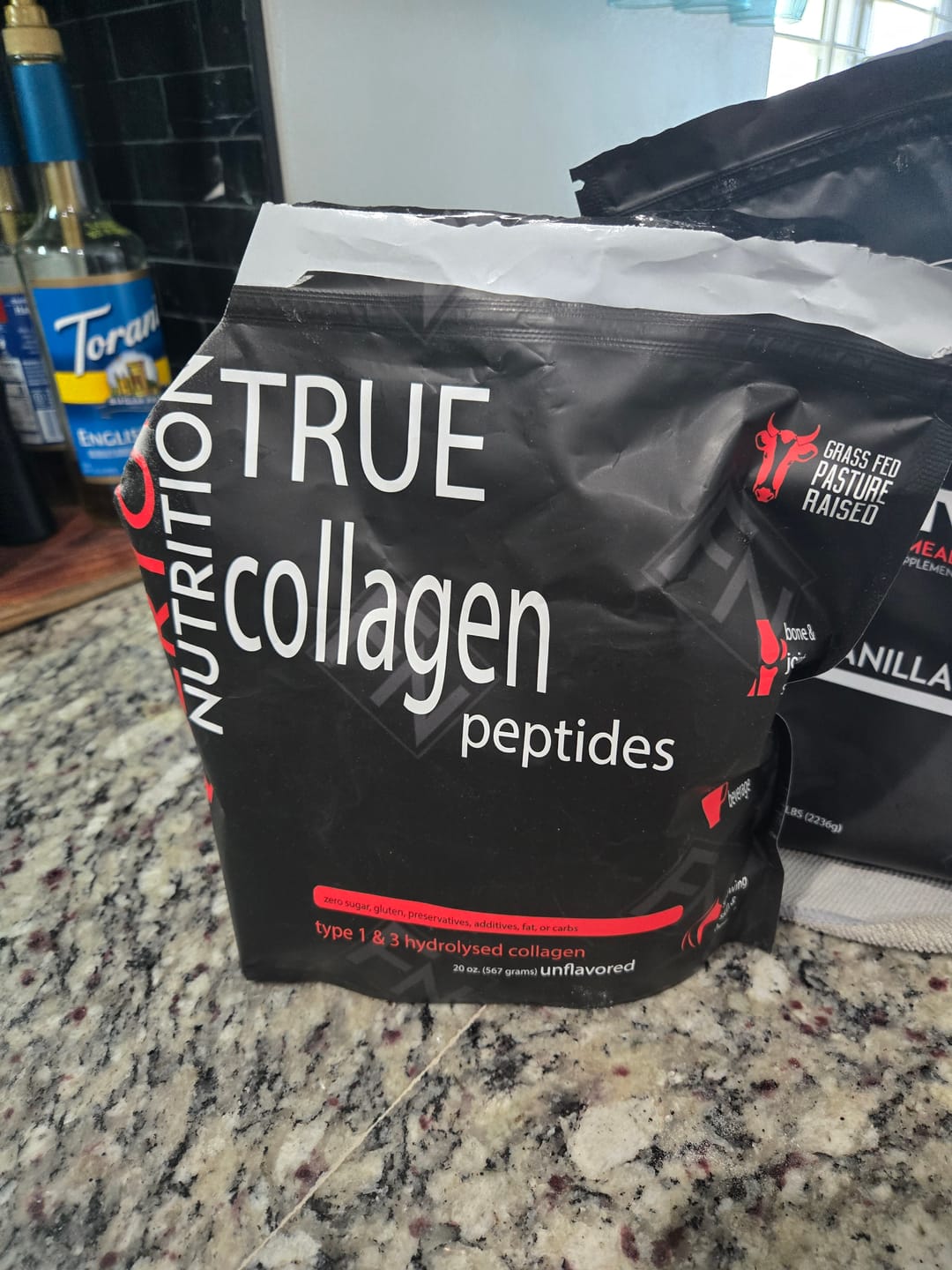 Customer photo review of True Collagen Protein