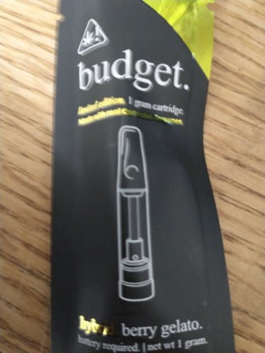 Customer photo review of 1 Gram THC-A Blend Limited Edition Vape Cartridge - Hybrid | Berry Gelato