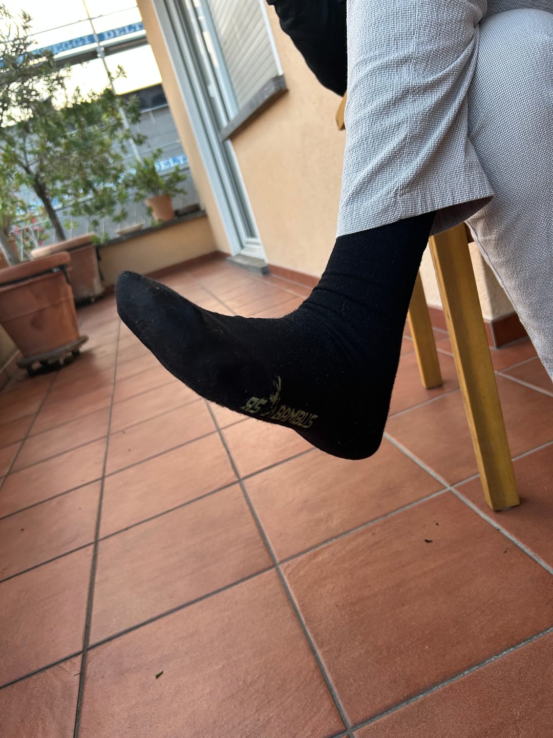 Customer photo review of Bambus Classic Socken