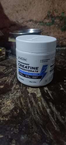 Customer photo review of Wellcore - Micronised Creatine Monohydrate (100g, 33 Servings)