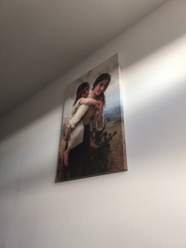 Customer photo review of Pleasant Burden | William-Adolphe Bouguereau | 1895