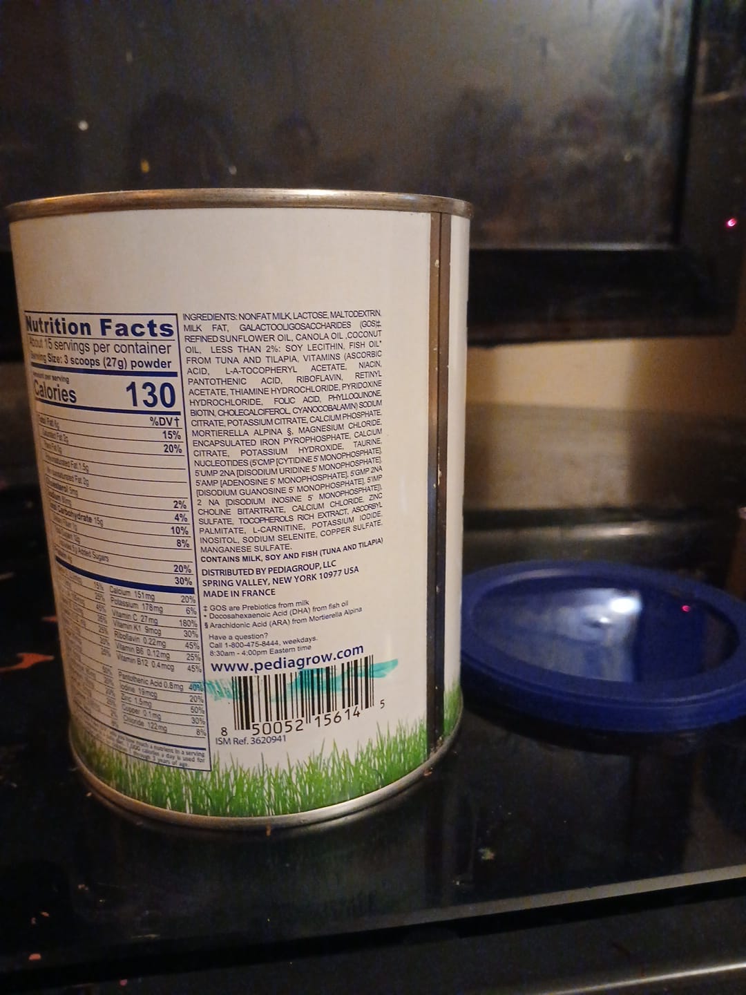 Customer photo review of Toddler Nutritional Drink (14.1 oz)