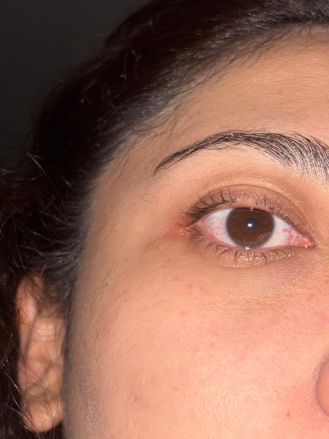 Customer photo review of CS EYELASH - Suero crecimiento de pestañas y cejas