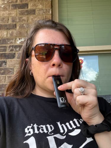 Customer photo review of FVKD THCA SUGAR DISPOSABLE | 3.5g.