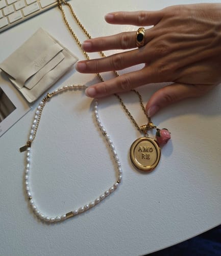 Customer photo review of Anello "Silenzio Sfuggente"