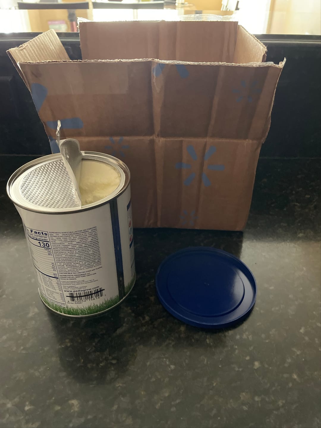 Customer photo review of Toddler Nutritional Drink (14.1 oz)