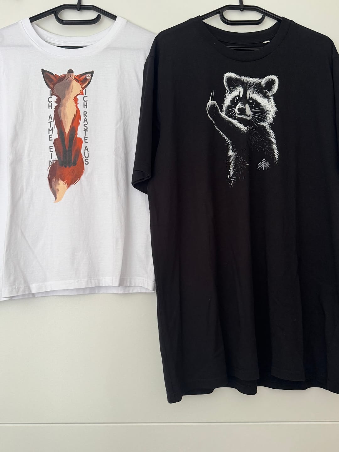 Customer photo review of Willi Waschbär - Bio Herren Shirt
