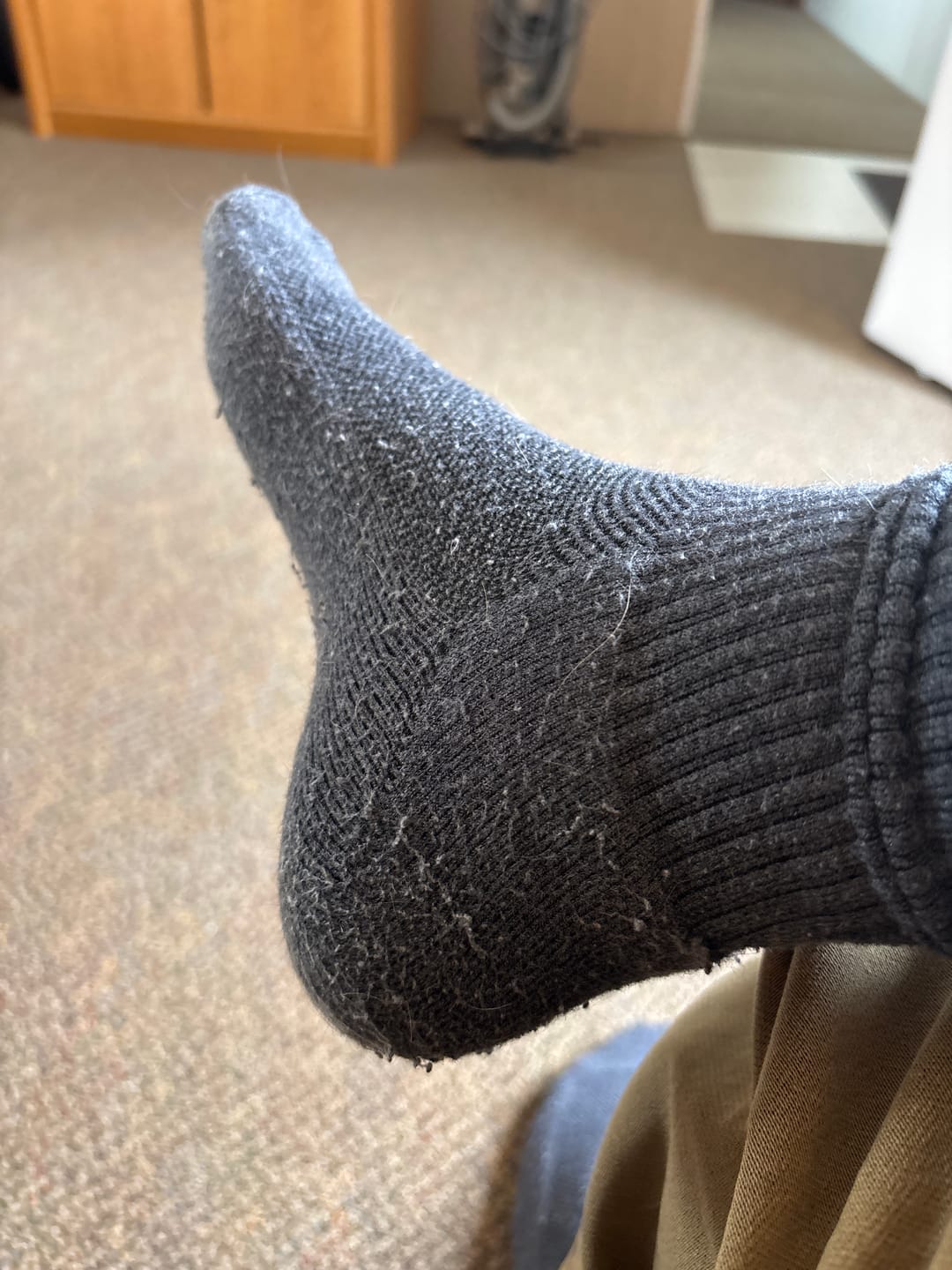 Customer photo review of Bluepacca Alpaca Socks Set