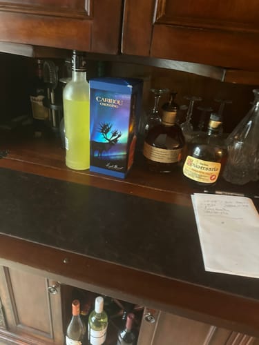Customer photo review of Caribou Crossing Single Barrel Canadian Whisky W/ Gift Box