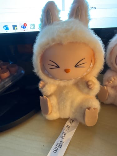 Customer photo review of Pop Mart Labubu The Monsters Have a Seat Vinyl Plush Blind Box