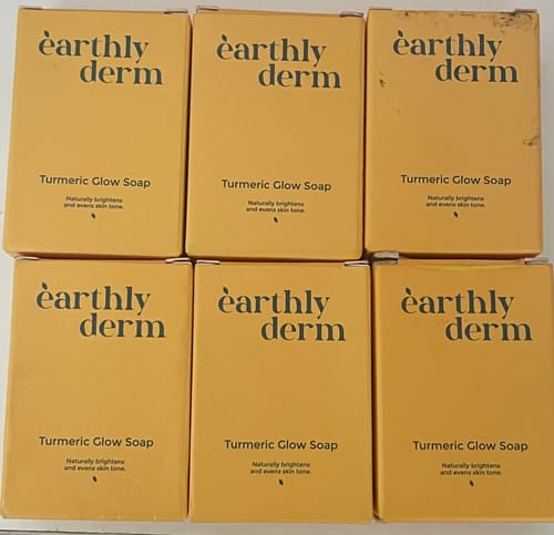 Customer photo review of Turmeric Glow Soap