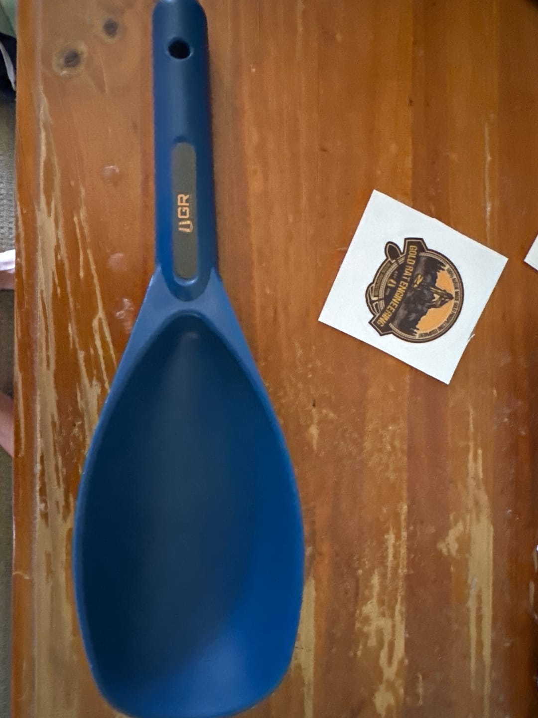 Customer photo review of Prospecting Scoop - Heavy Duty For metal detecting and Sluicing