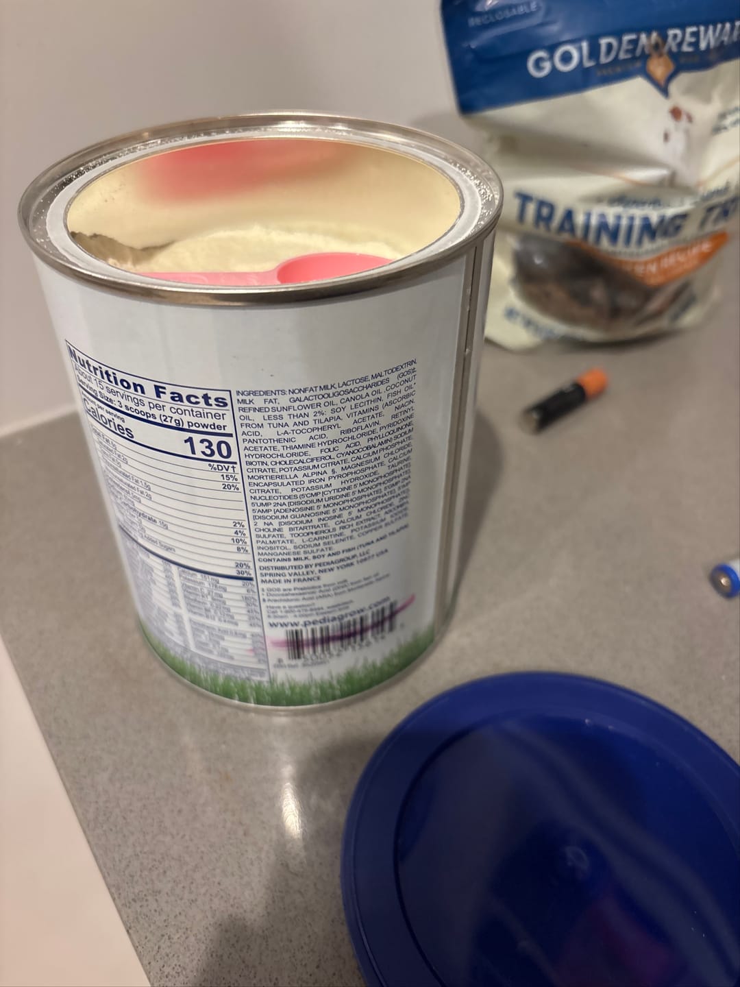 Customer photo review of Toddler Nutritional Drink (14.1 oz)