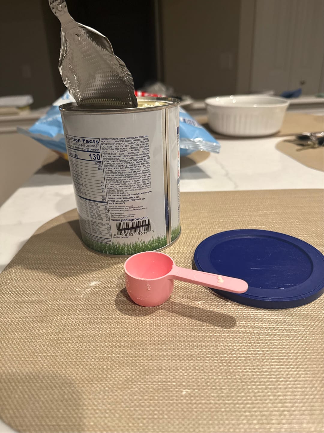 Customer photo review of Toddler Nutritional Drink (14.1 oz)