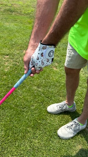 Customer photo review of Happy Faces Glove