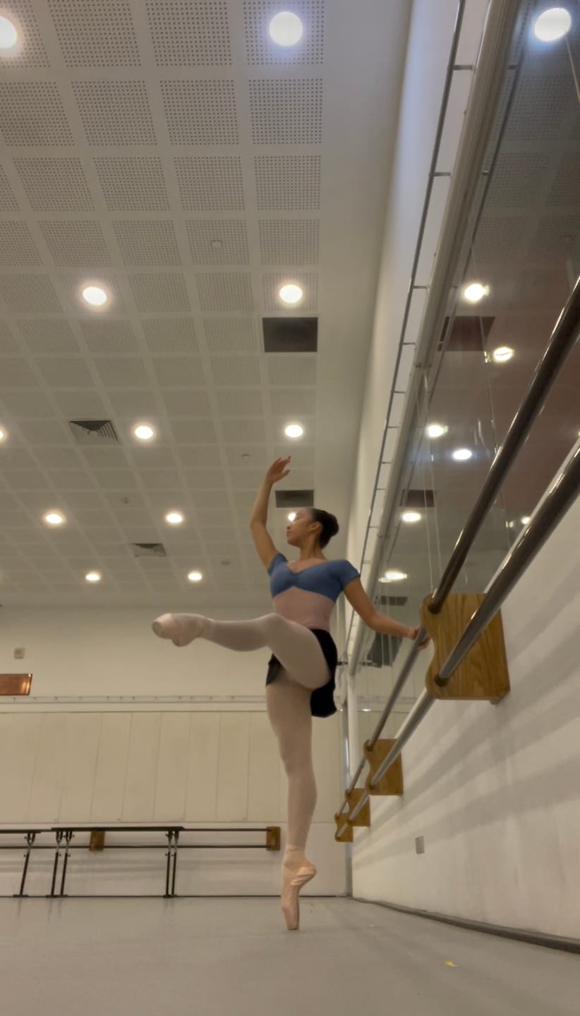 Customer photo review of Ballet Tights Convertible - Pink