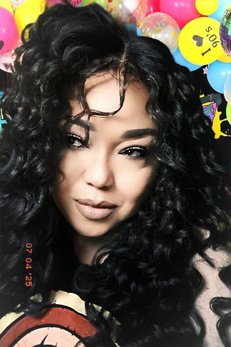 Customer photo review of Sensationnel Butta Lace 90's Bangs Glueless HD Lace Front Wig - 90'S BANGS UNIT 916