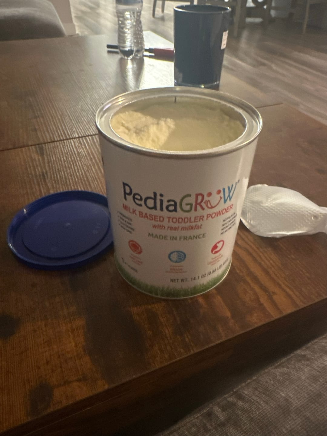Customer photo review of Toddler Nutritional Drink (14.1 oz)