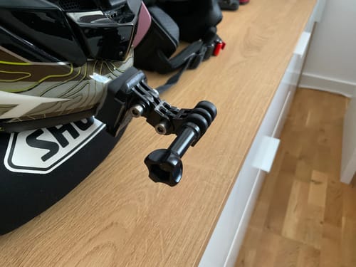 Customer photo review of Shoei GT-AIR 3 Camera Mount