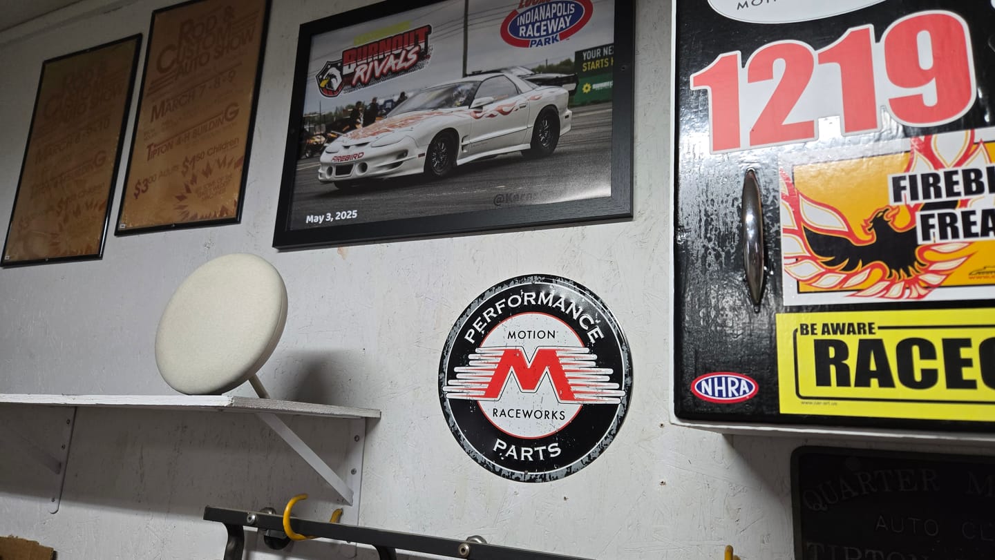 Customer photo review of Motion Raceworks 12" Stamped Metal Sign