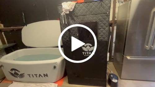 Customer video review of Triumph XL Cold Plunge Tub + Chiller Bundle