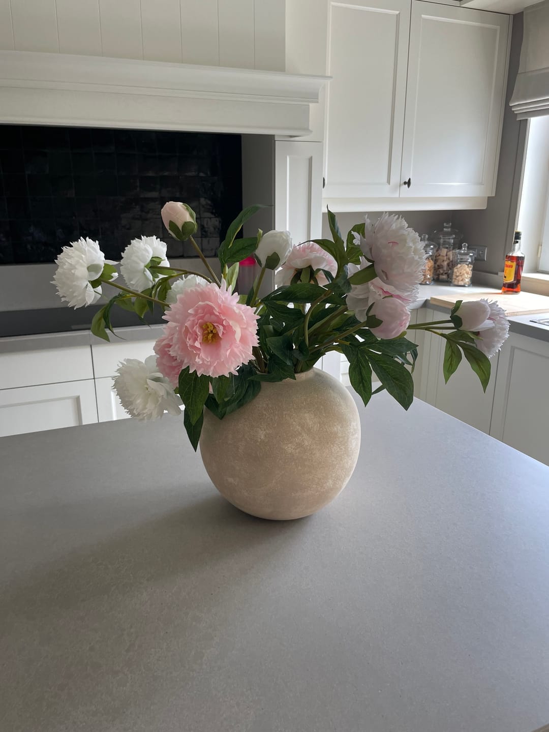 Customer photo review of Zijden Pioenrozen - Mix