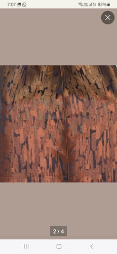 Customer photo review of Elegant Window Curtain Fabric  Bh-Df4776C