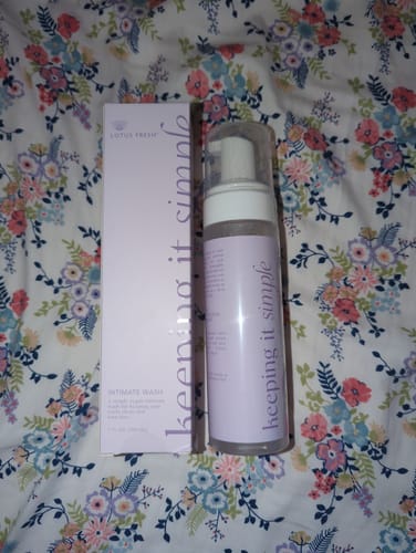 Customer photo review of Keeping It Simple Feminine Wash