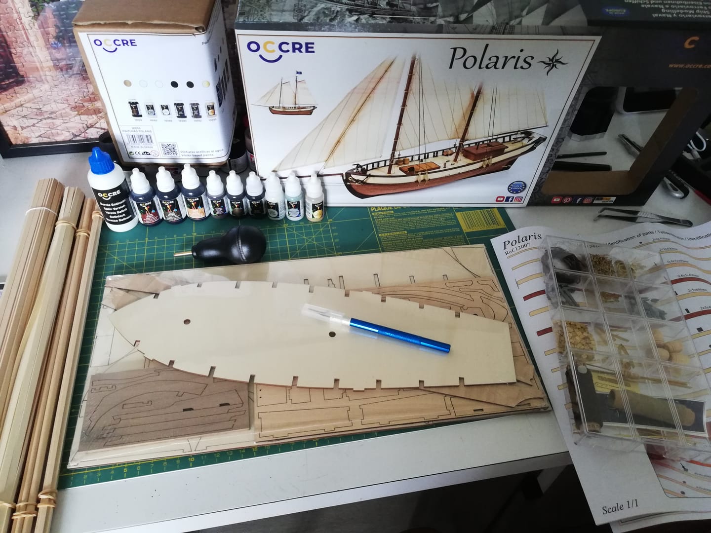 Customer photo review of Maqueta Barco Polaris