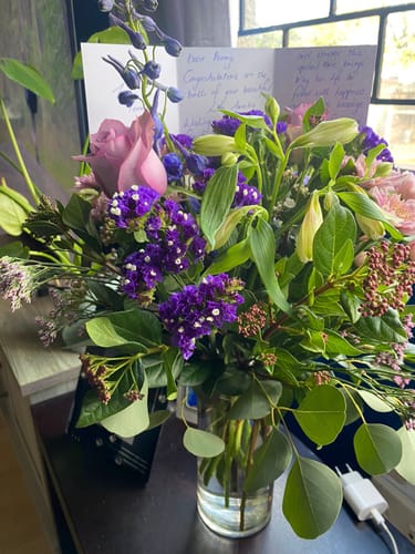 Customer photo review of Feel Good Bouquet