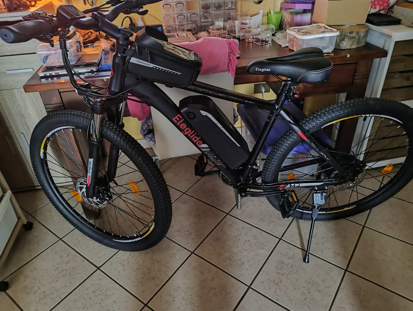 Customer photo review of Electric Mountain Bike Mopride 2