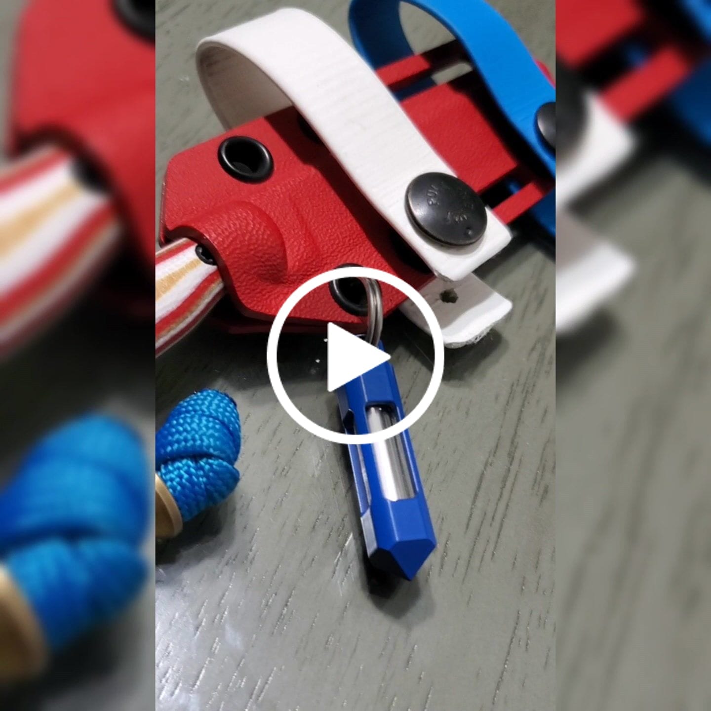 Customer video review of MONOCHROME LIMITED DROP: Blue Fob, 2025