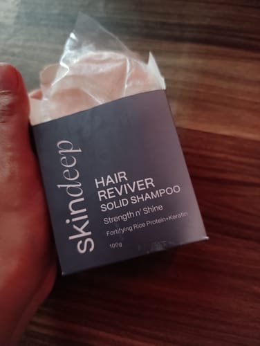 Maryam K. review of HAIR REVIVER - Rice Protein Solid Shampoo image 1 out of 1