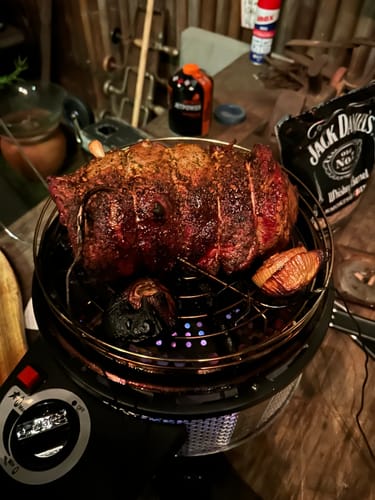 Customer photo review of Stainless Steel Grill Grid