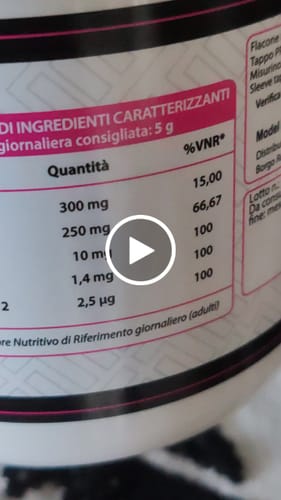 Customer video review of Metabolic Mag PLUS 300gr polvere - Nuovo!
