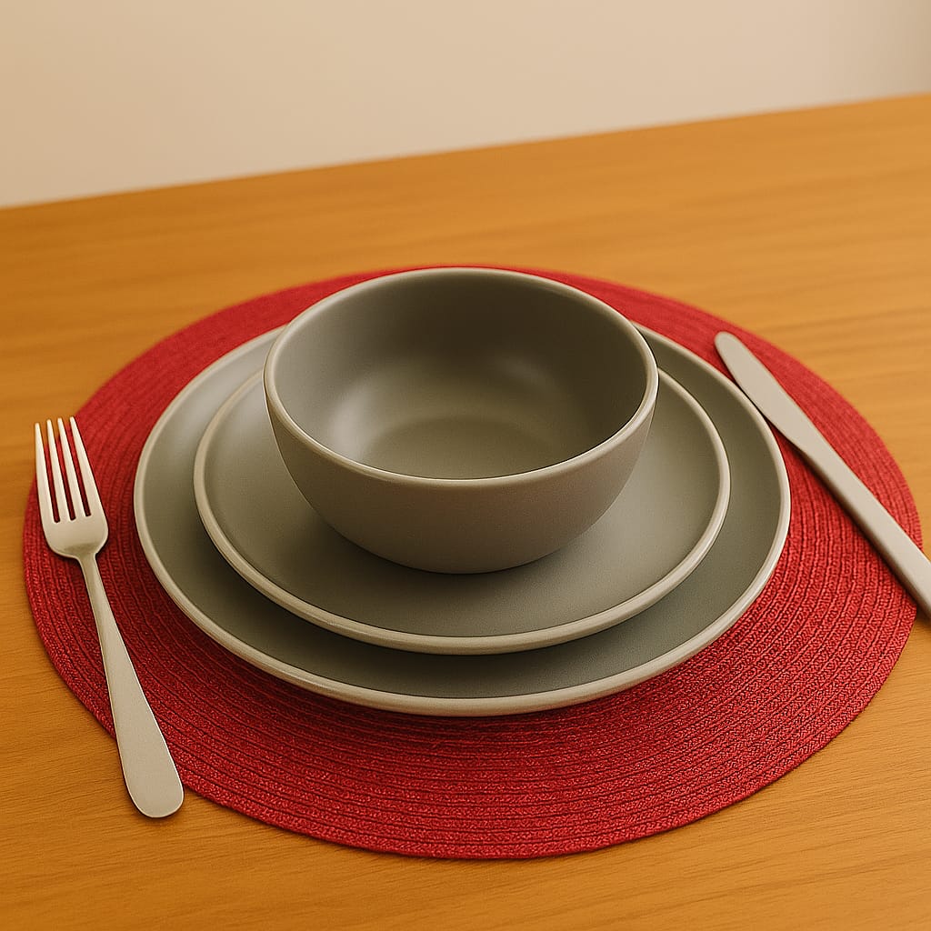 Customer photo review of Bowl Sakura De Porcelana Grey 14.5 cm