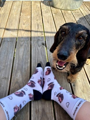 undefined review of Personalisierte Socken mit deinem Haustier image 1 out of 1