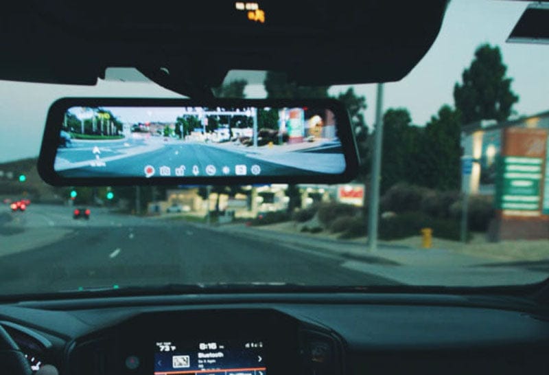 Customer photo review of M4 Quad Mirror Dash Cam